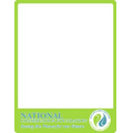 10 Mil. Write on/ Wipe off Premium Plastic Memo Board (Spot Color)